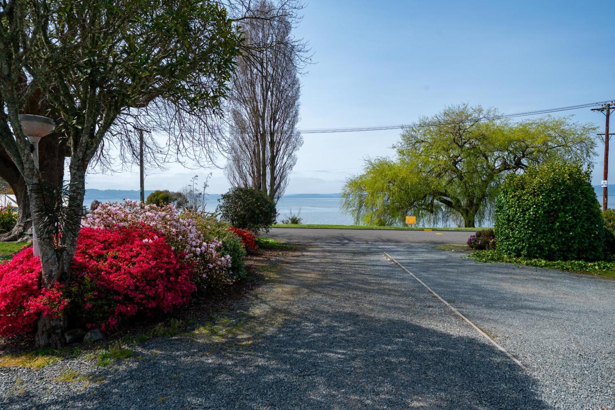 Jack & Di's Lakefront Motel Rotorua Exterior foto