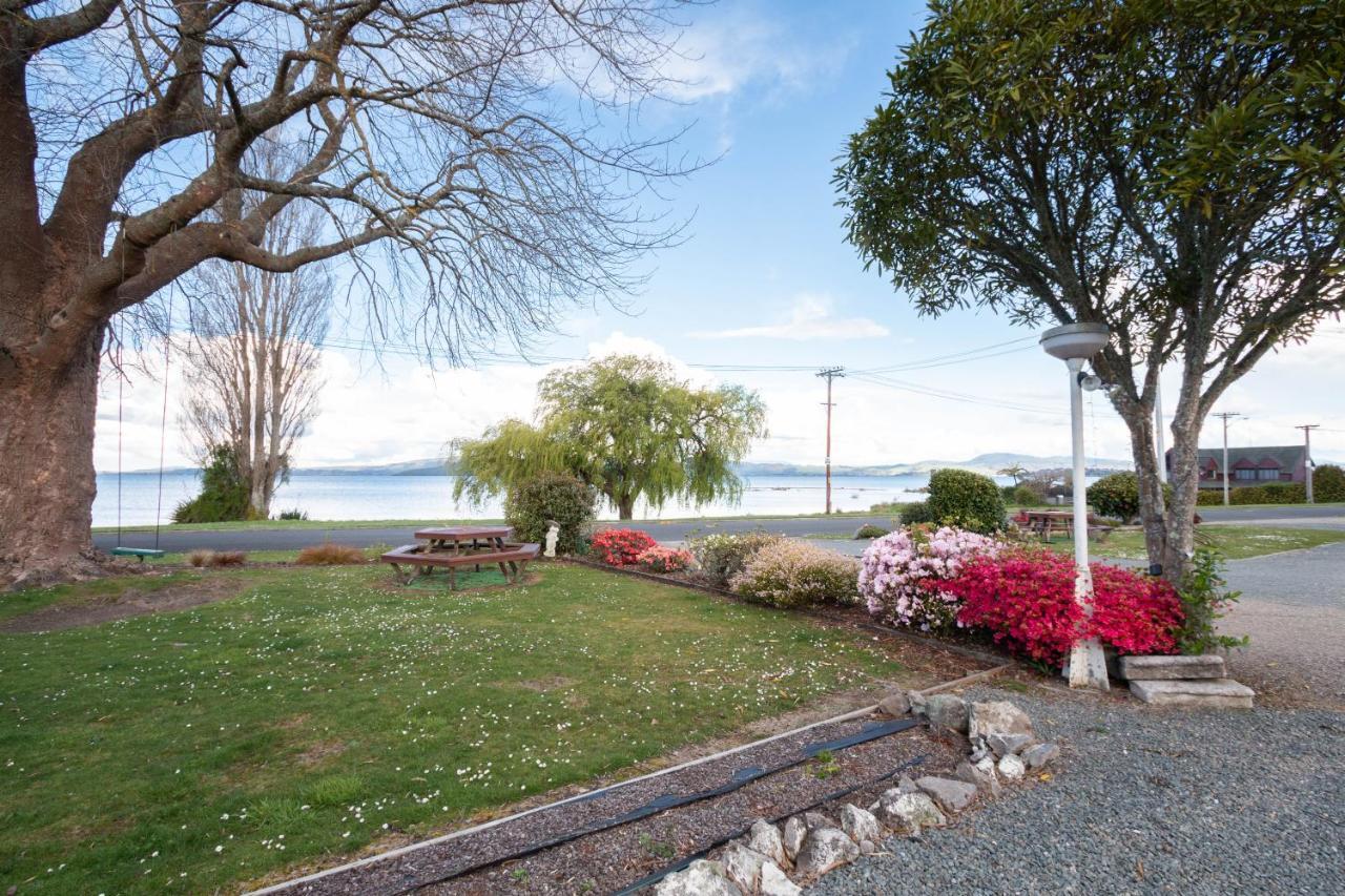 Jack & Di's Lakefront Motel Rotorua Exterior foto
